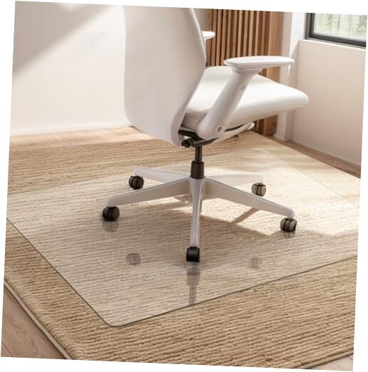 Heavy Duty 47x32 Office Chair Mat for Carpet – 1/7 Thick 1-Pack-image