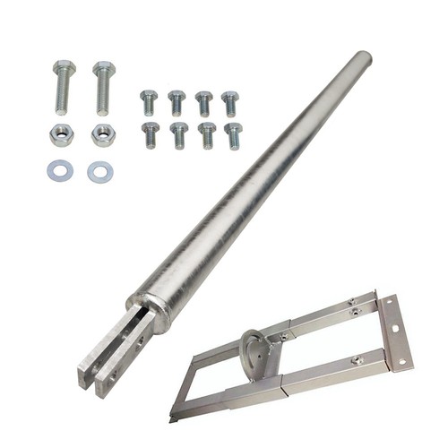 PROFI Dachsparrenhalter 1m Mast Aufsparrenhalter Dach Sparrenhalter SAT Halter - Bild 3 von 7