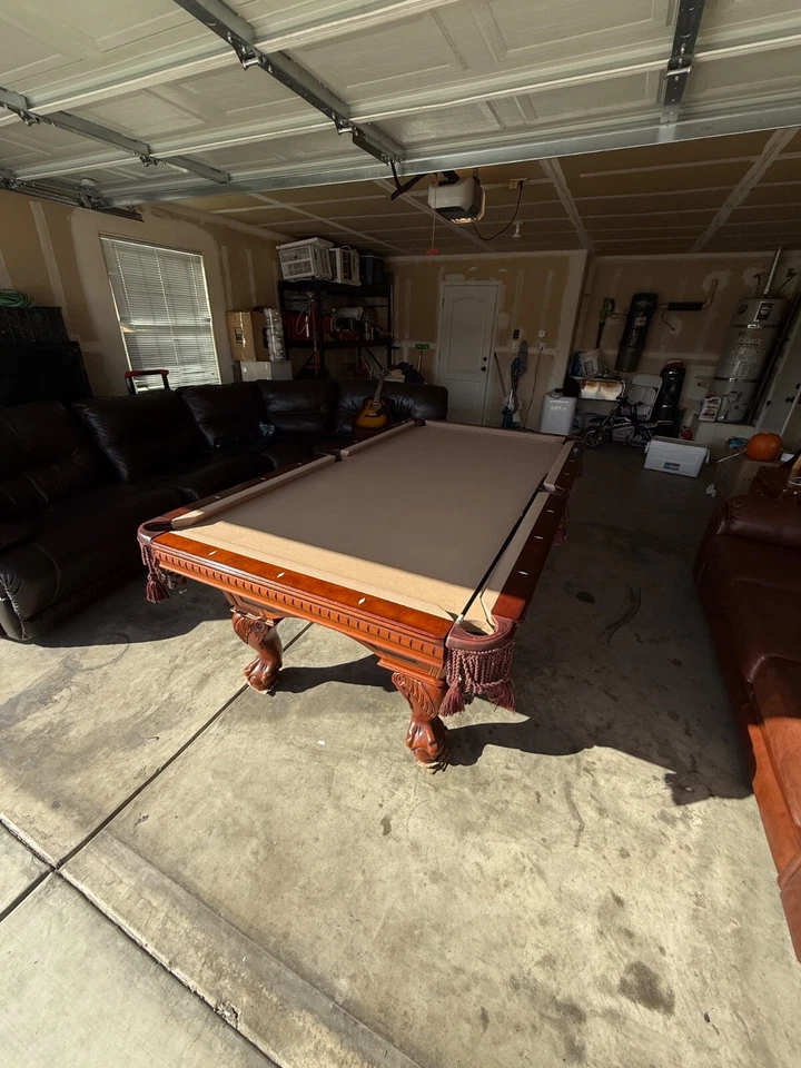 Mesa de billar American Heritage losa de piedra completa Foto 2 de 4