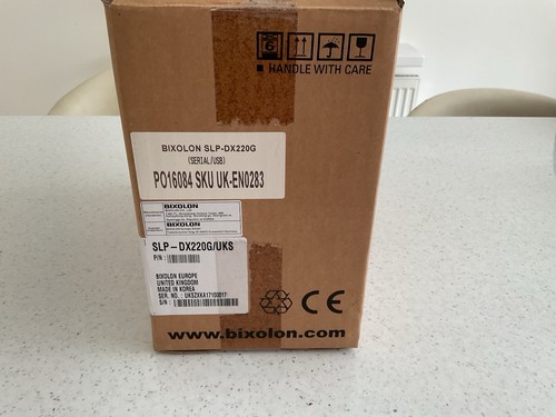 Bixolon SLP-DX220 Barcode Label Printer Dark Grey Brand New In Box - Picture 10 of 10