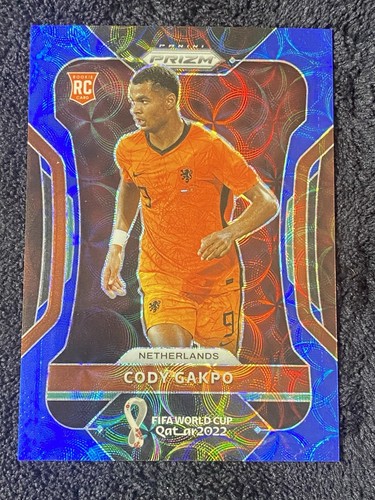 Cody Gakpo [Blue] #153 2022 Panini Prizm World Cup card