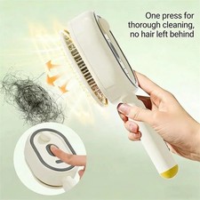 Rechargeable Electric Hair Brush Mist Spray Scalp Massager Comb Random Color