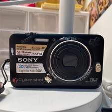 SONY Cyber-Shot DSC-WX9 16.2MP 5X Optical Zoom Digital Camera - Black