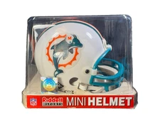 MIAMI Dolphins Official NHL Riddell Mini Helmet NIB Sealed