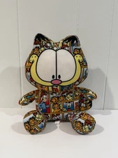 GARFIELD THE CAT 7" NICKELODEON COMIC STRIP PRINT PLUSH