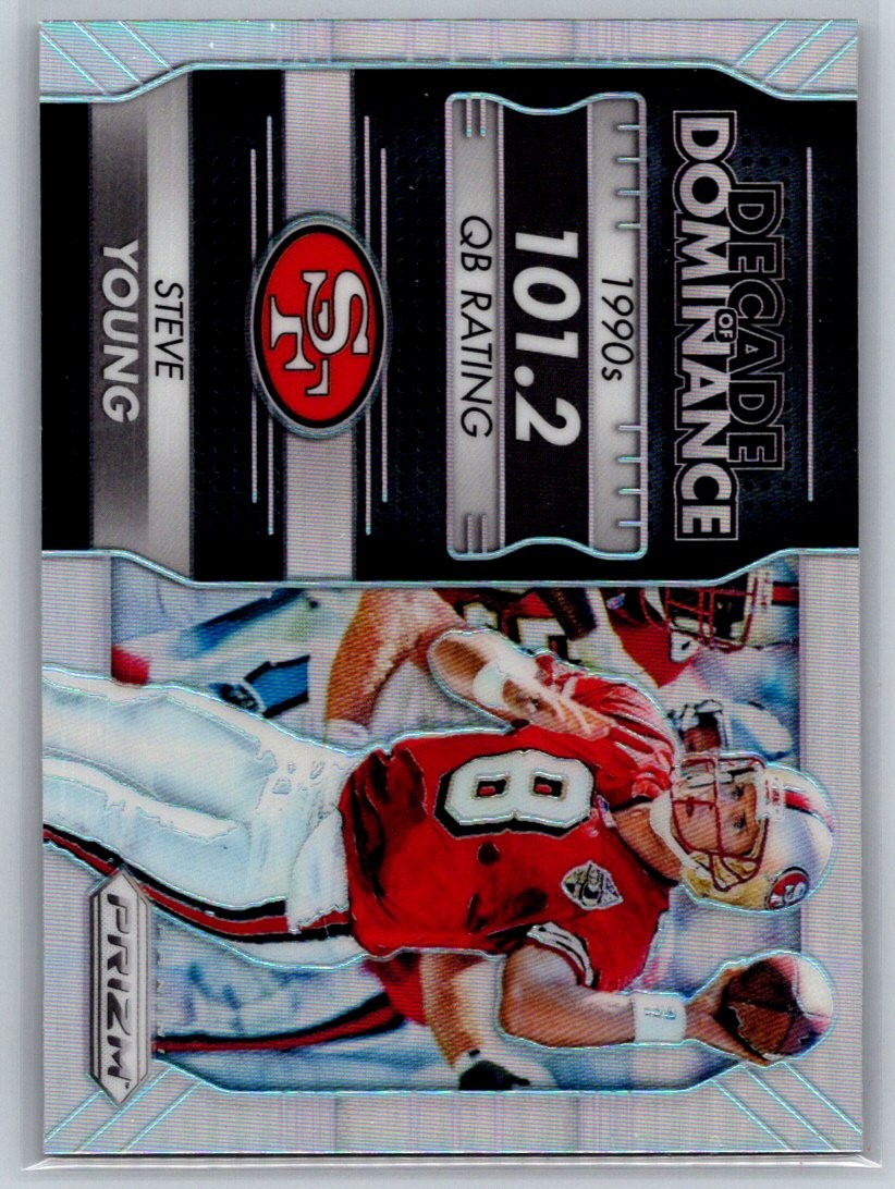 2016 Panini Prizm #3 Steve Young Decade of Dominance