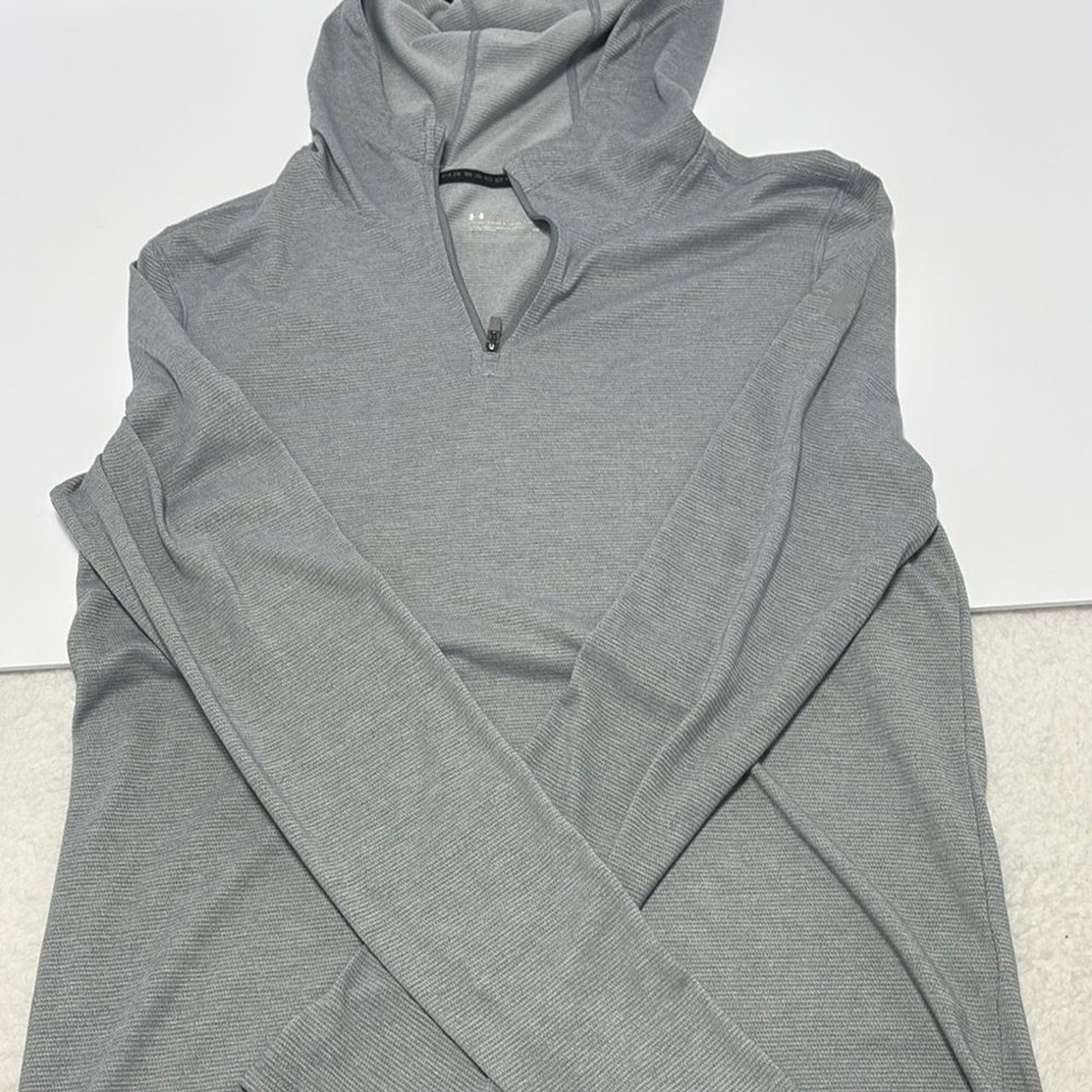 Under Armour Threadborne Gray Pullover - image 1