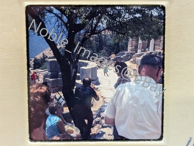1971 Temple of Apollo Exterior View Delphi Ektachrome 35mm Slide