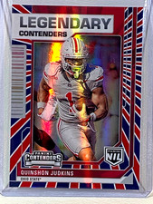 QUINSHON JUDKINS Panini NIL 2024-25 Ohio State Legendary Contender HOLO Rosso Blu