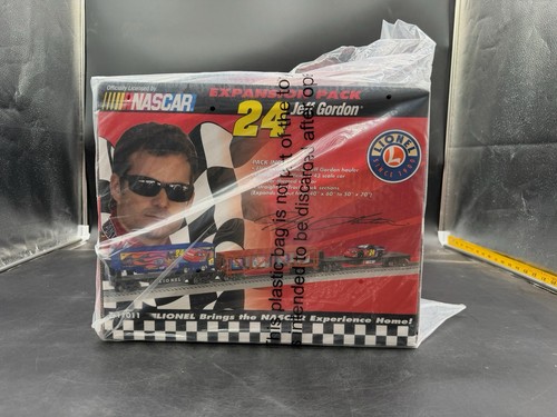 Lionel 7-11011 Escala O Calibre NASCAR Jeff Gordon Paquete de Expansión Tren Nuevo en Caja y Sellado | Zustand: New