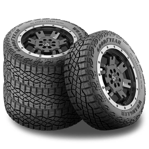 4 Goodyear Wrangler Territory MT 265/60R20 110S 6-Ply Off-Road Truck Mud Tires