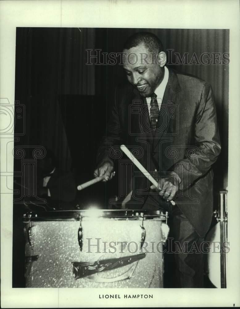 1970 Press Photo Musician Lionel Hampton - nop46182