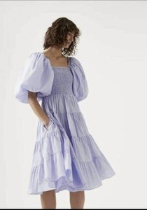 knee length dresses for ladies Clover Mini Dress-LILAC DAWN / 4