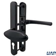 Schlosser Technik uPVC Lever Pad Door Handle 92mm PZ 62mm Back Set 210mm