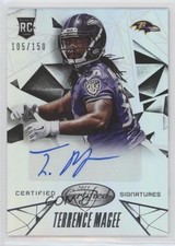 2015 Certified Signatures Mirror Silver 105/150 Terrence Magee #CS-TM Auto 0f8