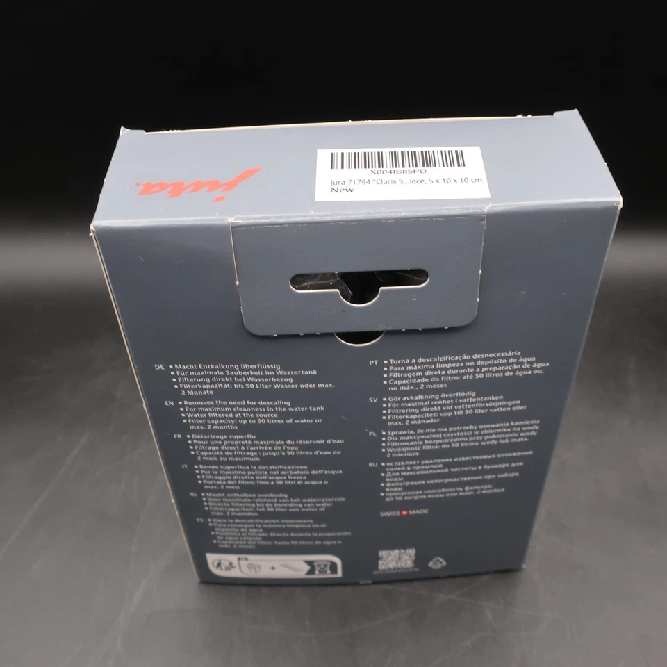 Cartucho de filtro inteligente Jura 71794 Claris gris 3 piezas NUEVO Foto 3 de 4