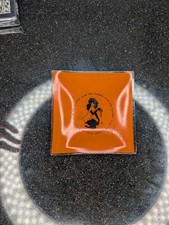 The Playboy Club Orange Glass Ashtray Trinket Dish Smooke Glass Vintage 1960s 