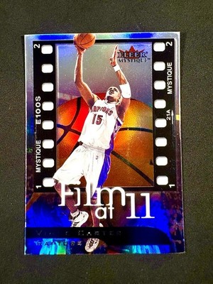 2000-01 Fleer Mystique VINCE CARTER Film At 11 #1 RAPTORS