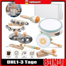 Musikinstrumente für Kinder Holzspielzeug Ba...