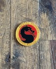 1992 Midway Mortal Kombat Trophy Edition 18K Gold Plated Metal Slammer Coin — photo 6