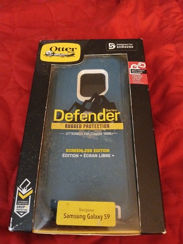 OTTERBOX Defender Series Screenless Edition Case for Samsung Galaxy S9 - Blue