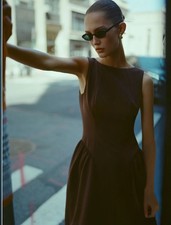 NWT - Reformation Anelis Dress, Size: 8; Colour: Mocha