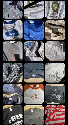 Bulk Men’s Clothing  Used Bulk Lot L~ XL- XXL  - XXXL