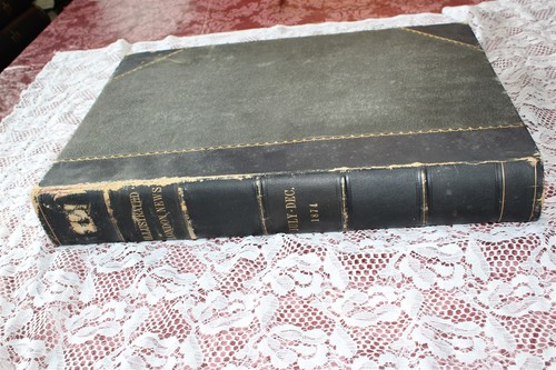 1874 JULY- DEC. Illustrated London News Bound VolumeLXV - Picture 2 of 17