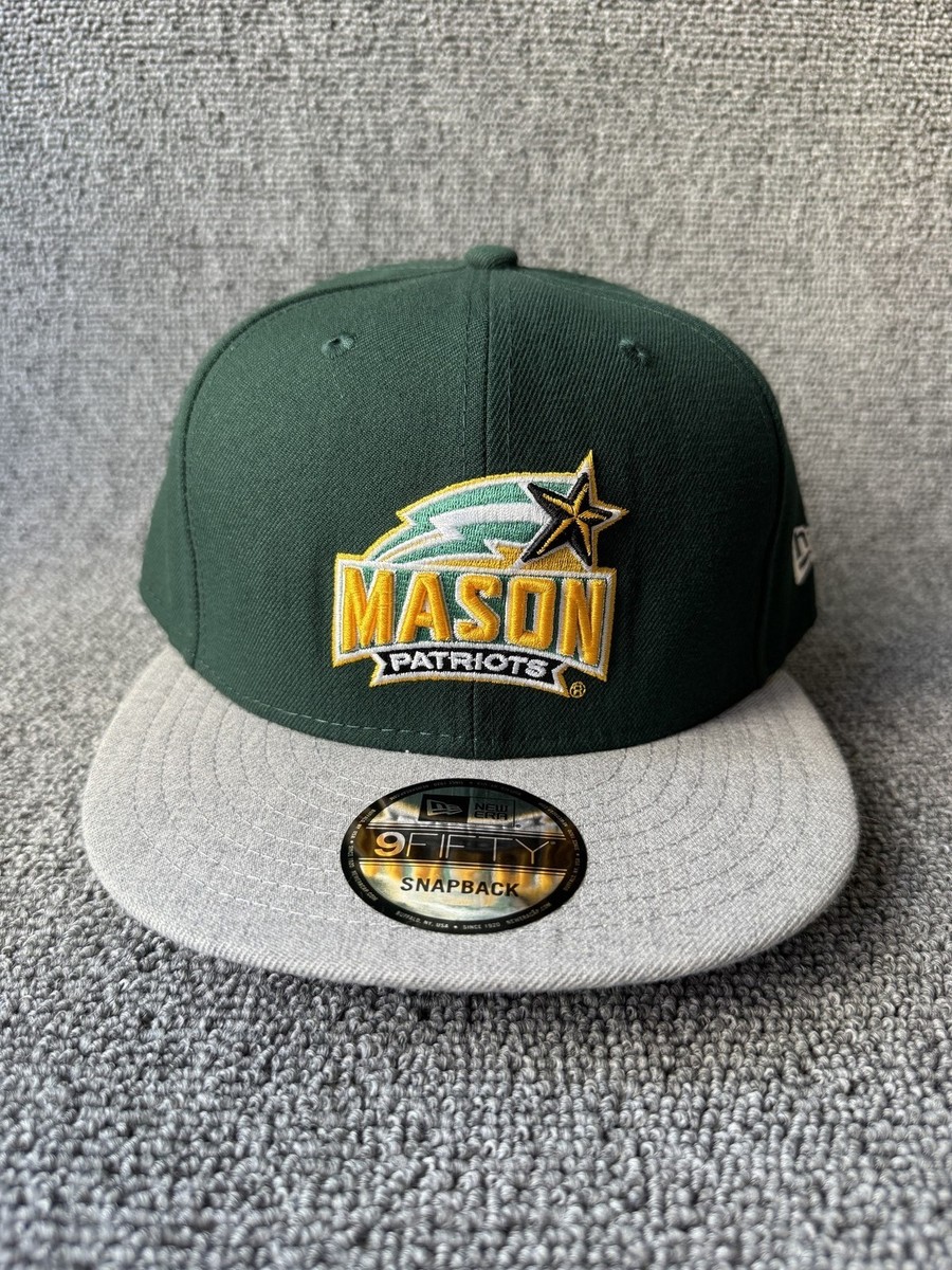 New Era George Mason Patriots 9FIFTY Snapback Hat Green Gray