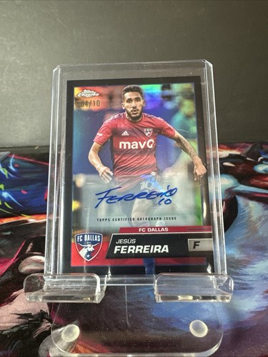 Jesus Ferreira [Autograph Black] #41 2023 Topps MLS card