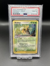 Shedinja 11/97 EX Dragon Holo PSA 10 on eBay