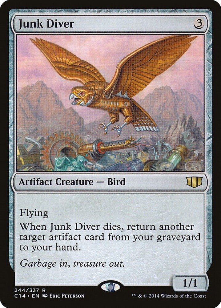 Junk Diver (244) ( LP) Commander 2014 MTG C14