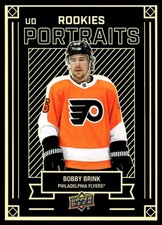 2022-23 Upper Deck UD Portraits Bobby Brink Philadelphia Flyers #P-70