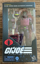 NEW G.I. Joe 147 COBRA S.A.W. - VIPER 6 FIGURE CLASSIFIED SERIES HASBRO