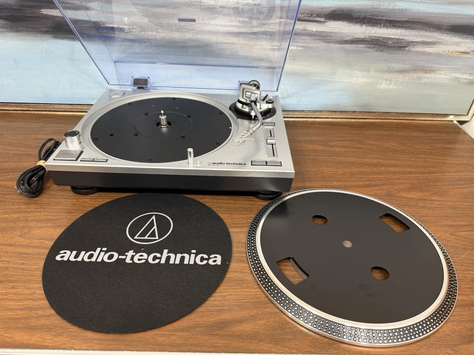 Audio-Technica AT-LP120-USB Direct-Drive Professional Turntable ( NEEDS RCA ) - Image 3 of 4