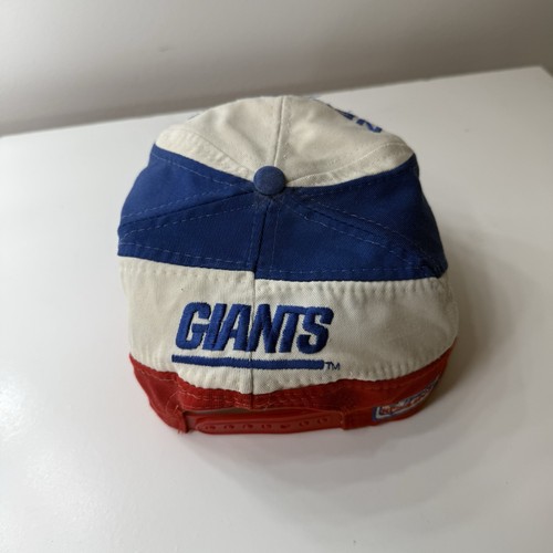 New York Giants Split Color Snapback | Logo Athletic Pro Line 90s NFL Hat - Picture 8 of 9