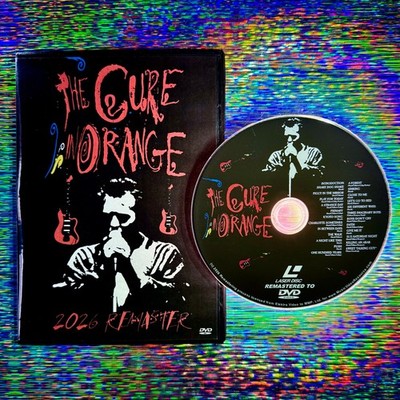 THE CURE IN ORANGE (2026 Remaster LaserDisc to DVD) August 1986 NEW and SEALED