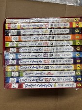 Jeff Kinney Diary of a Wimpy Kid 1-16 Books B...