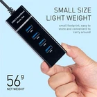 Usb 3.0 Hub Splitter Usb Extender 4 Port Usb Ultra Slim Data Hub With Individual