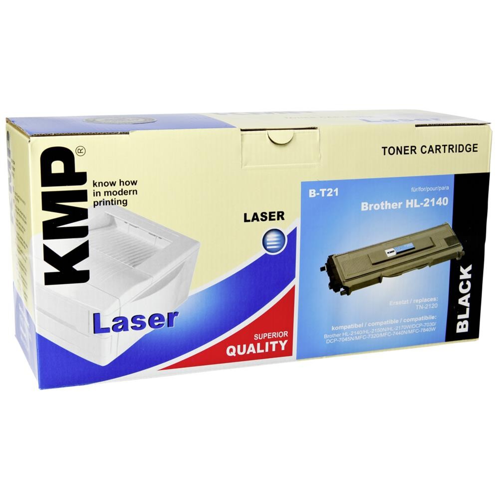 Тонер KMP совместимый с Brother TN-2120 B-T21 - Kompatibel TN-2120 KMP 7590₽