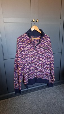 Iets Frans bunter Pullover Größe L