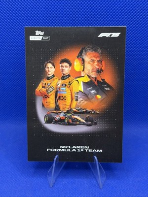 2025 Topps Lights Out Formula 1 F1 McLaren TEAM