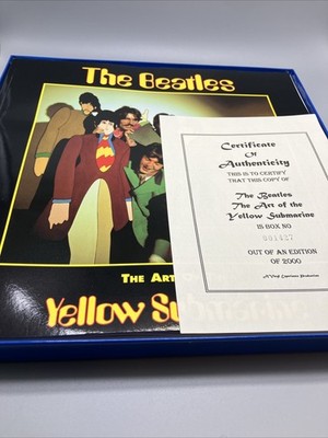 The Beatles - The Art of the Yellow Submarine in Box with CD