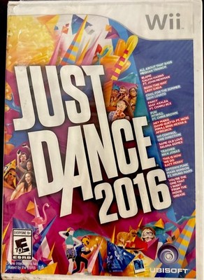 Just Dance 2016 (Nintendo Wii, 2015) Shrinkwrap Has Been Ripped, Still New