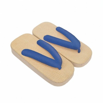 Zehenstegsandalen japanische Geta Sandalen Webstruktur für Sommerausflüge,
