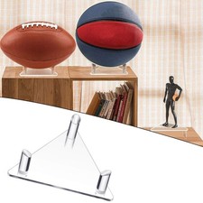 Acrylic Sports Ball Display Stand Holder Rack for Basketball Soccer Football New