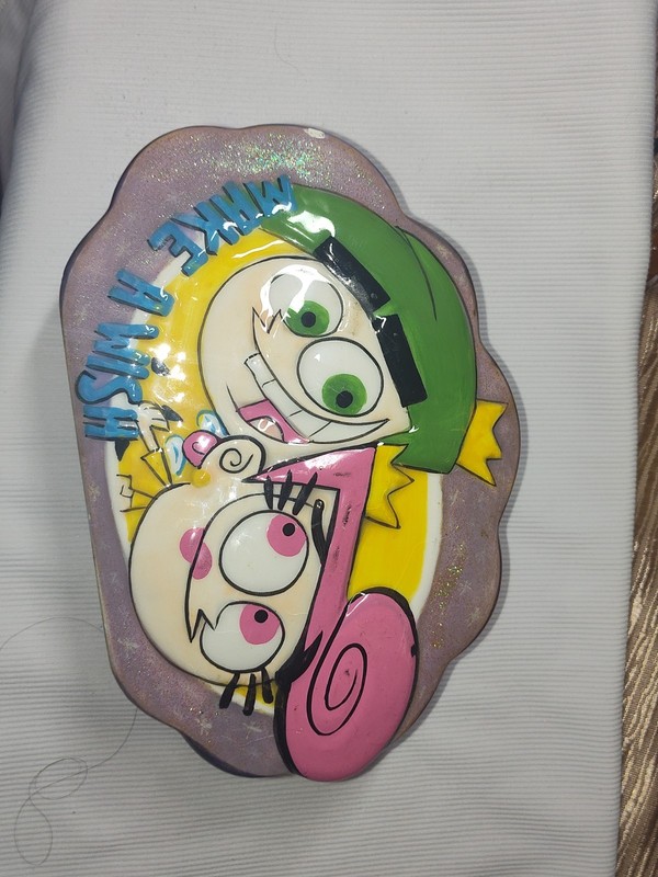 Enesco The Fairly OddParents Original Ceramic Piggy Bank