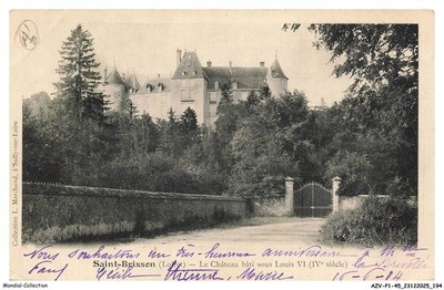 AZVP1-0098-45 - SAINT-BRISSON - Le chateau bati sous louis