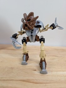 LEGO BIONICLE Pohatu Nuva #8568 Complete Set w/ Canister & Instruction Manual