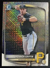 2025 Bowman Draft Chrome Konnor Griffin Mega Box Refractor Pirates Rookie BDC102